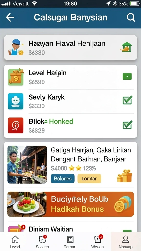 99sl - Tampilan antarmuka yang user-friendly.