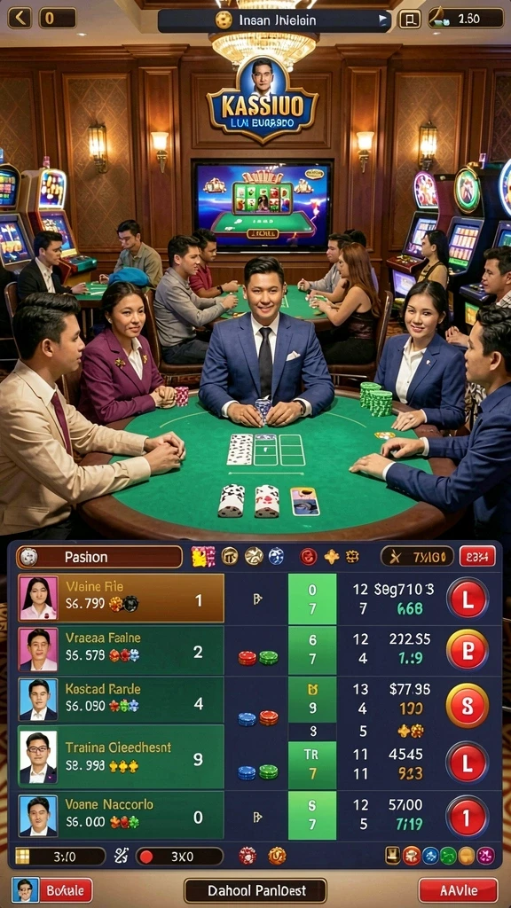 day777 - Sistem leaderboard yang menampilkan pemain terbaik.