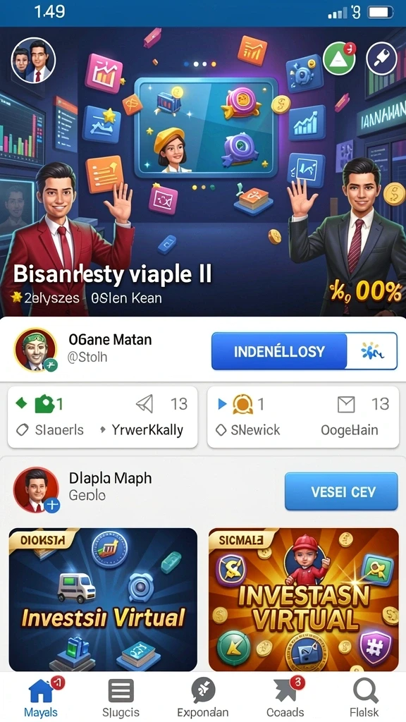penidabet - Tampilan antarmuka aplikasi yang menarik dan sederhana.