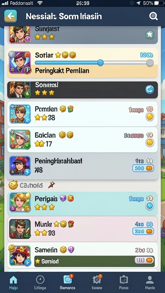 winboss - Misi yang menantang dan beragam.
